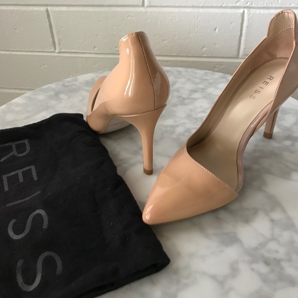 reiss nude shoes